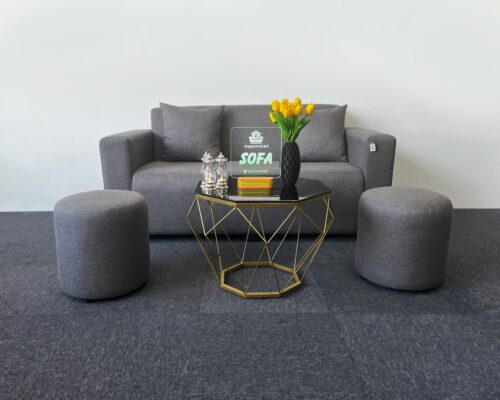 Sofa màu xám phù hợp với tông màu chủ đạo của căn phòng. Có nhiều sắc độ xám khác nhau để bạn lựa chọn, từ xám nhạt đến xám đậm.