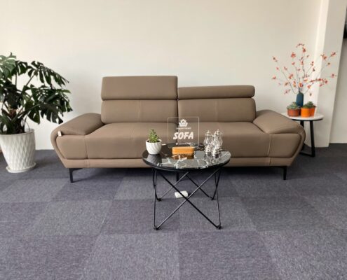 Màu be là một màu sắc nhẹ nhàng, tinh tế và không bao giờ lỗi mốt. Sofa màu be mang đến vẻ đẹp thanh lịch, trang nhã và ấm cúng cho không gian phòng khách.