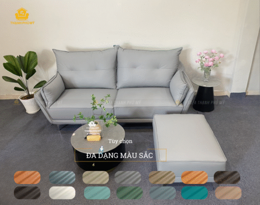 Sofa Thạnh Phú Mỹ nhận đặt đóng sofa theo yêu cầu với màu sắc, chất liệu và kích thước tuỳ chỉnh theo yêu cầu của khách hàng và thời gian gia công là từ 10 đến 15 ngày.