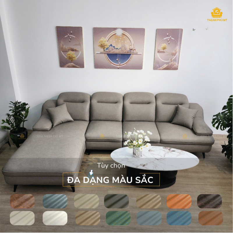 Sofa Thạnh Phú Mỹ nhận đặt đóng sofa theo yêu cầu với màu sắc, chất liệu và kích thước tuỳ chỉnh theo yêu cầu của khách hàng và thời gian gia công là từ 10 đến 15 ngày.