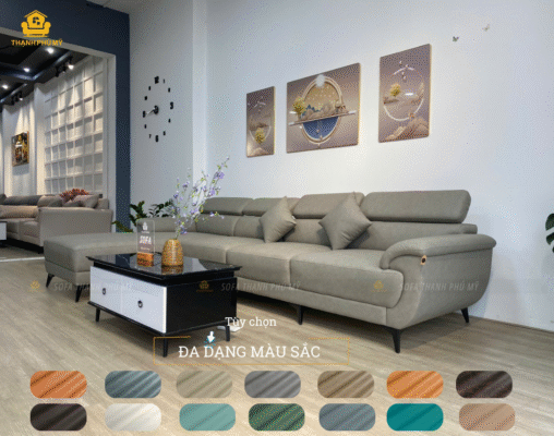 Sofa Thạnh Phú Mỹ nhận đặt đóng sofa theo yêu cầu với màu sắc, chất liệu và kích thước tuỳ chỉnh theo yêu cầu của khách hàng và thời gian gia công là từ 10 đến 15 ngày.