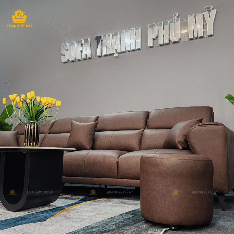 Phù hợp nhất với những phòng khách có ánh sáng tự nhiên tốt và tường sơn màu sáng (trắng, kem, xám nhạt).