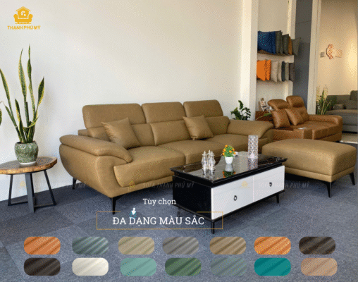 Sofa Thạnh Phú Mỹ nhận đặt đóng sofa theo yêu cầu với màu sắc, chất liệu và kích thước tuỳ chỉnh theo yêu cầu của khách hàng và thời gian gia công là từ 10 đến 15 ngày.