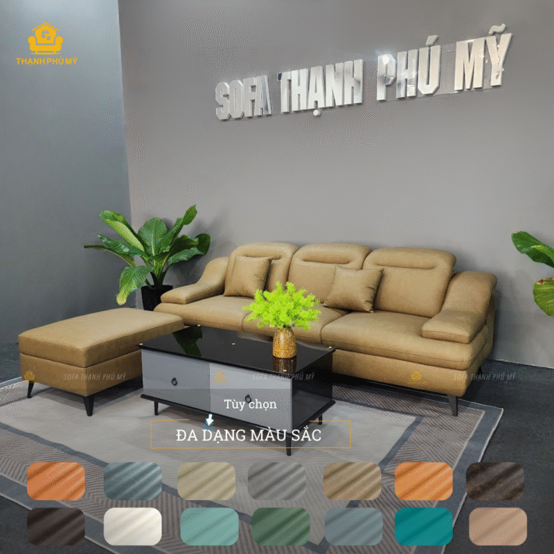 Sofa Thạnh Phú Mỹ nhận đặt đóng sofa theo yêu cầu với màu sắc, chất liệu và kích thước tuỳ chỉnh theo yêu cầu của khách hàng và thời gian gia công là từ 10 đến 15 ngày.