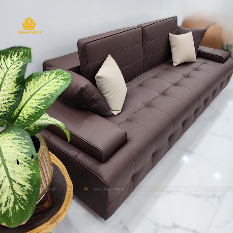 Bạn có thể yêu cầu tăng độ cứng (để bảo vệ cột sống) hoặc tăng độ mềm (để thư giãn tối đa) ngay khi đặt hàng với Sofa Thạnh Phú Mỹ