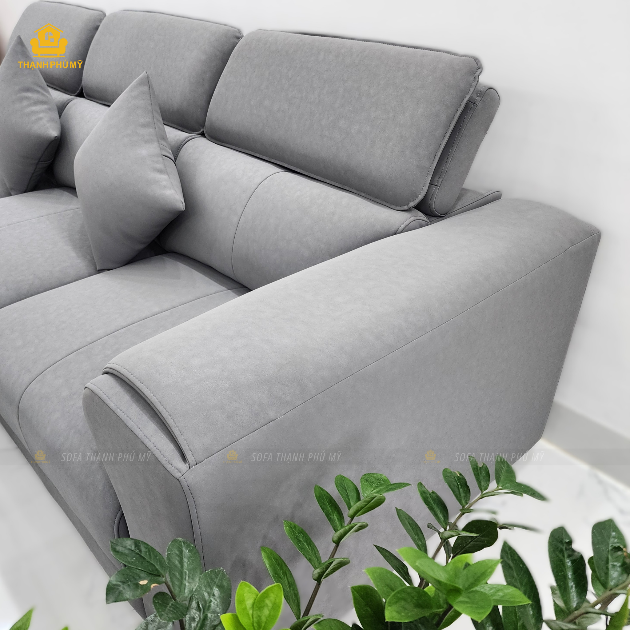Sofa Văng Da Microfiber 2m6 Hiện Đại Tại BMT | Thạnh Phú Mỹ - Ảnh 5