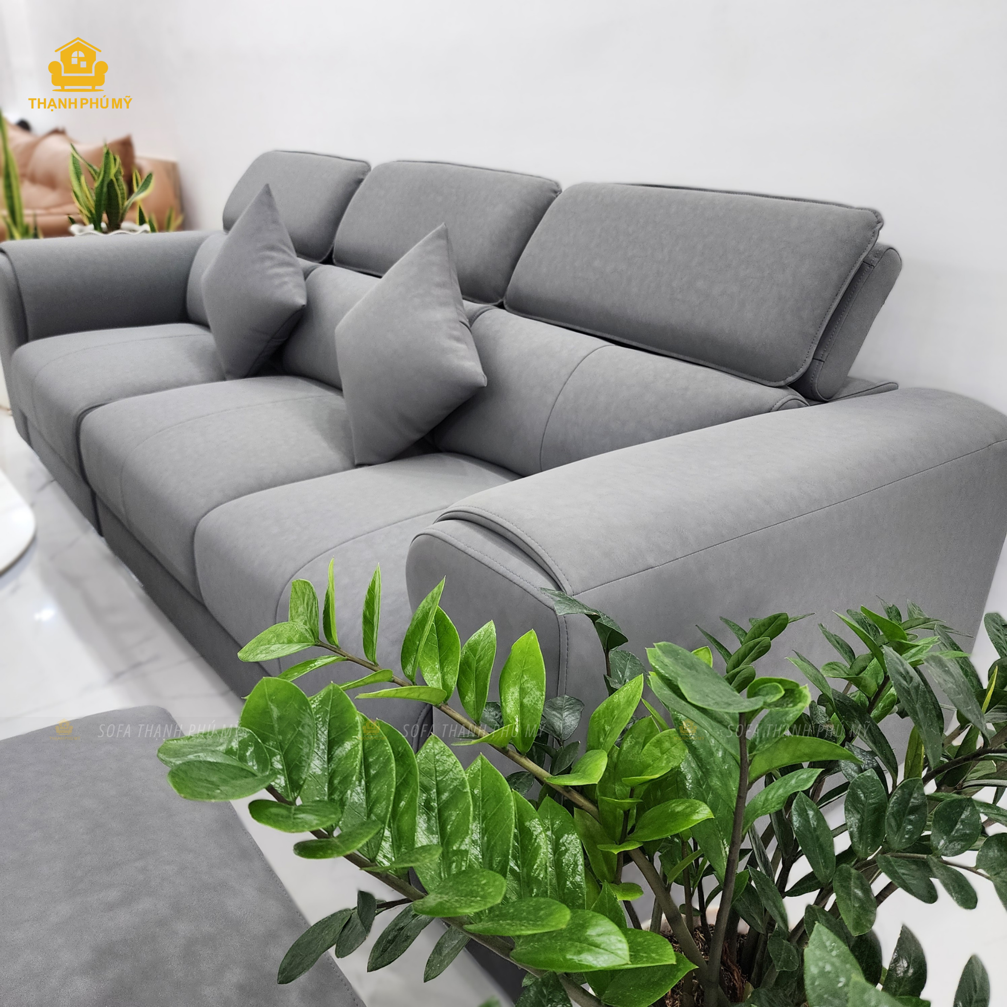 Sofa Văng Da Microfiber 2m6 Hiện Đại Tại BMT | Thạnh Phú Mỹ - Ảnh 3