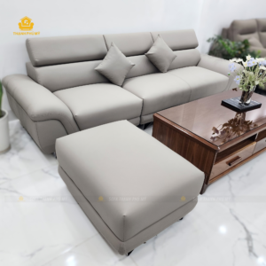 Sofa văng da Simili 2m8 kèm đôn rời 60x80cm tại Buôn Ma Thuột.
